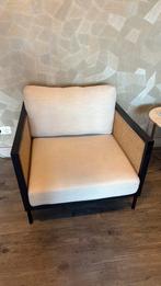 Beige webbing fauteuils van Karwei, Huis en Inrichting, Banken | Sofa's en Chaises Longues, Eenpersoons, 75 tot 100 cm, Ophalen of Verzenden