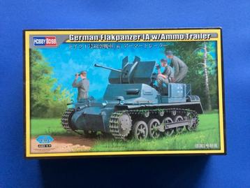 Hobbyboss 80147 German Flakpanzer IA w/Ammo Trailer 1/35 beschikbaar voor biedingen