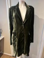 Helena hart blazer velours jasje maat L groen, Maat 42/44 (L), Zo goed als nieuw, Jasje, Groen