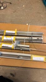 Luxaflex grijs 4 stuks, zie advertentie, Gebruikt, 100 tot 150 cm, Ophalen of Verzenden, Grijs