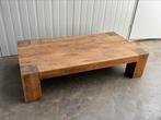 Eiken houten salontafel Quint Goossens wonen, Ophalen, Gebruikt, 100 tot 150 cm, Eikenhout