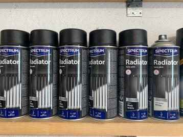 Spectrum Radiatorlak - Zwart/Wit beschikbaar voor biedingen