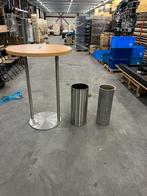 2 Rooktafes / Statafels Ø 80 cm – Hoogte 110 cm, Ophalen, Zo goed als nieuw