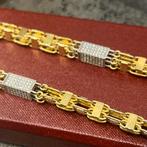 14k gouden ketting magnum massief schakel, Ophalen of Verzenden, Nieuw, Goud