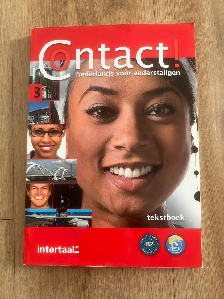 Contact! Nederlands voor anderstaligen - Tekstboek & Werkboe, Boeken, Studieboeken en Cursussen, Gelezen, HBO, Ophalen of Verzenden