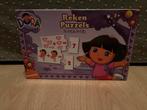 Dora Reken Puzzels - 24 Stuks, Ophalen, Meer dan 50 stukjes, Zo goed als nieuw, 2 tot 4 jaar