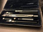 E.O. Richter Präcision Passerset in Etui - Antiek Gereedscha, Antiek en Kunst, Ophalen