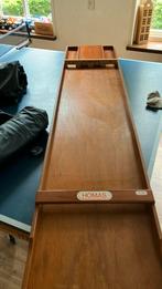 Homas s-25 sjoelbak, Ophalen, Gebruikt