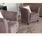 2 fauteuils goossens 30 euro samen, Ophalen, Zo goed als nieuw, Bruin, Twee