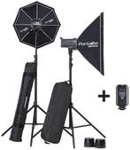 Elinchrom D-lite fotostudio lampenset - to go, Ophalen, Zo goed als nieuw, Complete fotostudio