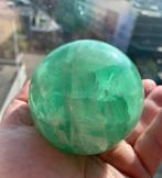 A+++ Green Fluorite Sphere / X large, Ophalen of Verzenden, Mineraal