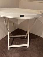 Riverdale tafel met afneembaar dienblad 80x55, Huis en Inrichting, Ophalen of Verzenden, Zo goed als nieuw, Rechthoekig