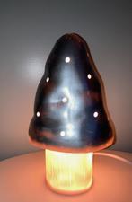 Vintage paddenstoel tafellamp; mushroom table lamp, Huis en Inrichting, Lampen | Tafellampen, Ophalen of Verzenden, Zo goed als nieuw