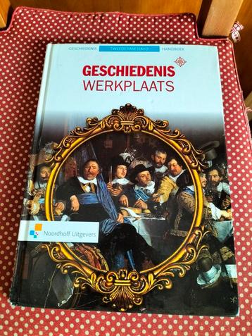 Geschiedenis werkplaats, tweede fase HAVO handboek, €5,-  beschikbaar voor biedingen