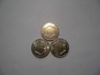 3 munten Frankrijk 1 frank 1988. 30 jaar 5e Republiek, Ophalen of Verzenden, Frankrijk, Setje
