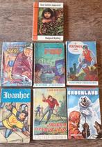 7x kluitman pockets en nog 2x biggles, vintage,, Gelezen, Non-fictie, Ophalen of Verzenden, Kipling Scott, Okker e.a.