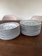 Jäger Eisenberg Borden Set (25 stuks) DDR Vintage Blauw, Ophalen of Verzenden
