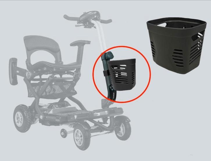 Boodschappenmand voor  heartway brio s19,mango bobby de luxe, Diversen, Rolstoelen, Zo goed als nieuw, Ophalen of Verzenden