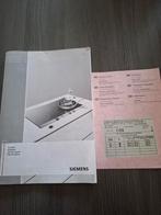siemens inductie inbouw kookplaat, Witgoed en Apparatuur, Kookplaten, Ophalen, 4 kookzones, Zo goed als nieuw, Inbouw