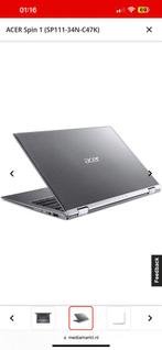 Acer spin laptop, Computers en Software, Chromebooks, Zo goed als nieuw, Ophalen