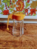 Kannetje geel retro jaren 70 vintage, Huis en Inrichting, Keuken | Keukenbenodigdheden, Ophalen of Verzenden, Zo goed als nieuw