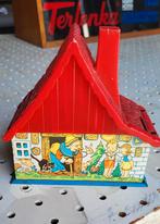 Antieke Blikken spaarpot Jaren 1950 Made in Western Germany, Ophalen of Verzenden