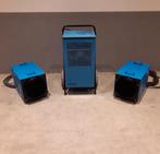 Bouwdroger  ontvochtiger en heater kachel. tehuur, Ophalen of Verzenden, Zo goed als nieuw