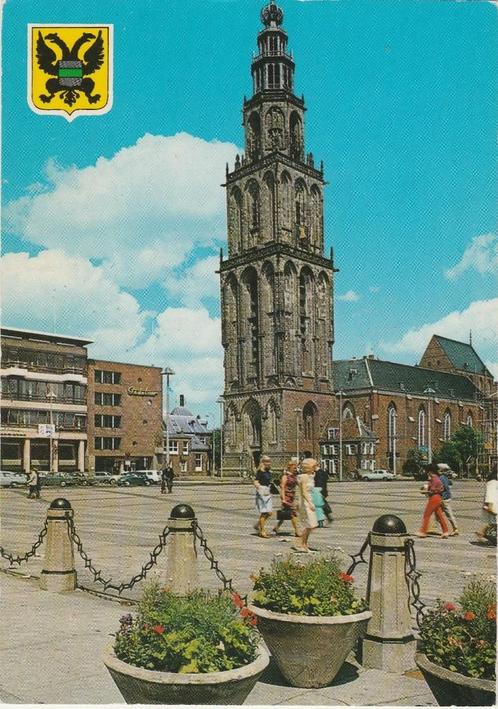 STAD GRONINGEN Martinitoren, Verzamelen, Ansichtkaarten | Nederland, Gelopen, Groningen, 1960 tot 1980, Verzenden