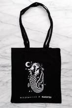 Zwarte Wiezewasjes x Blackfish Totebag, Ophalen of Verzenden, Zo goed als nieuw, Zwart, Shopper