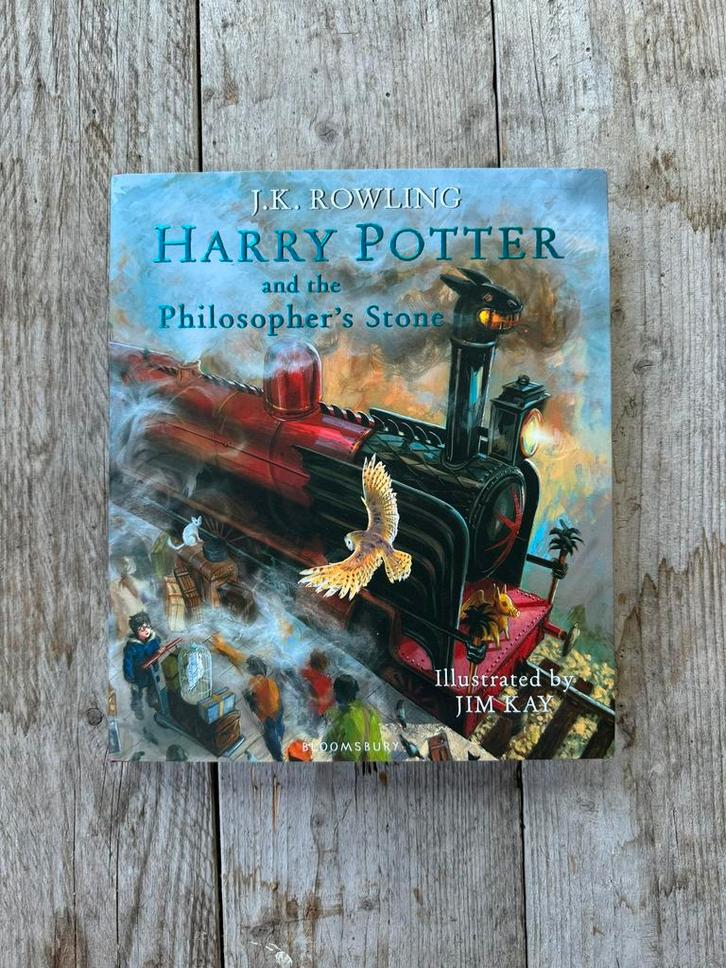 Harry Potter and the Philosopher’s Stone - Geïllustreerd, Boeken, Fantasy, Nieuw, Ophalen