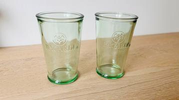 Vintage Bacardi Glazen - Set van 2 beschikbaar voor biedingen