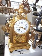 Antieke glas pendule, uit 1855 ( Japy Freres), Ophalen