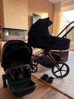 Cybex Priam Rosegoud Complete Set, Overige merken, Verstelbare duwstang, Ophalen of Verzenden, Zo goed als nieuw