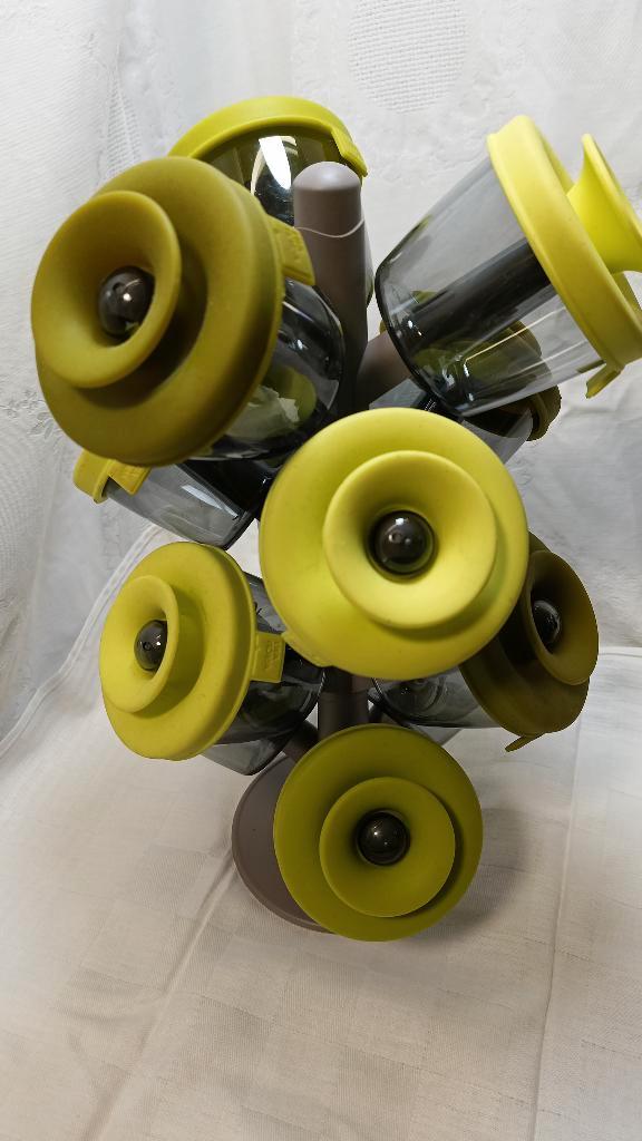 Vacu Vin kruidenrek met 12 bakjes – draaibaar, Huis en Inrichting, Keuken | Keukenbenodigdheden, Zo goed als nieuw, Ophalen of Verzenden