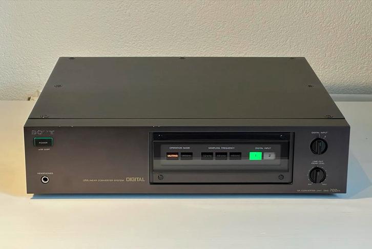 Sony DAS-702ES DAC - Zeldzaam Vintage Topmodel, Audio, Tv en Foto, Converters, Gebruikt, Ophalen