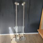 2 x Vloerlamp Lio beige( zijn nieuw van Loods 5), Ophalen, 100 tot 150 cm, Nieuw, Metaal