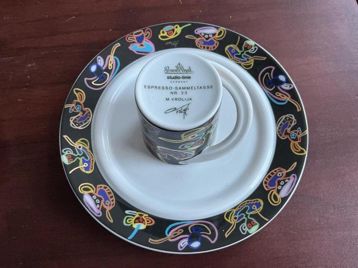 Rosenthal Espresso Verzameltas Nr. 23, Huis en Inrichting, Keuken | Servies, Zo goed als nieuw, Kop(pen) en/of Schotel(s), Overige stijlen