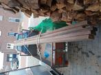 5 balken merbau 5 x 15     440 cm lang, Doe-het-zelf en Verbouw, Hout en Planken, Ophalen of Verzenden, Zo goed als nieuw, 50 mm of meer