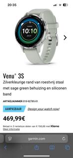 Prachtige Garmin Venu 3S, Sieraden, Tassen en Uiterlijk, Smartwatches, Garmin, Ophalen of Verzenden, Zo goed als nieuw, Conditie