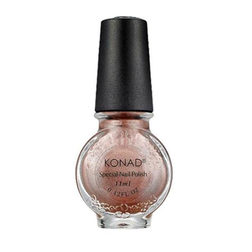 KONAD nagellak voor stempel BRUIN / BROWN 60, 11 ml;, Sieraden, Tassen en Uiterlijk, Uiterlijk | Cosmetica en Make-up, Ophalen of Verzenden