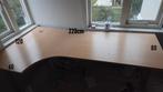 buro tafel L vorm, Huis en Inrichting, Bureaus, Ophalen, In hoogte verstelbaar, Gebruikt, Bureau