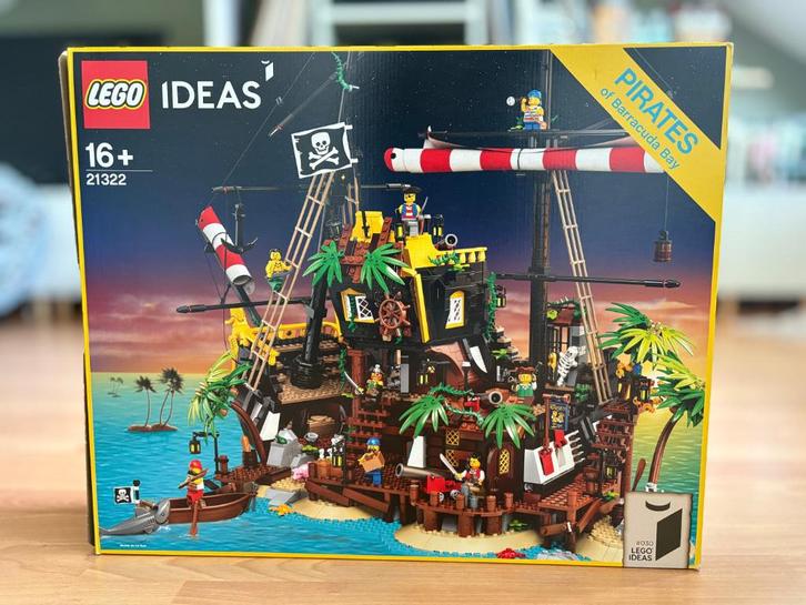 Lego - Pirates of Barracuda Bay - 21322, Kinderen en Baby's, Speelgoed | Duplo en Lego, Gebruikt, Lego, Complete set, Ophalen of Verzenden
