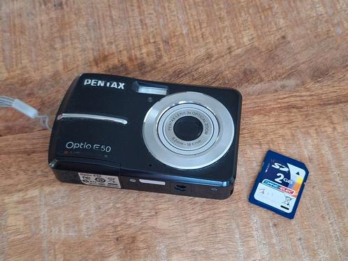 Pentax Optio E50, Audio, Tv en Foto, Fotocamera's Digitaal, Gebruikt, Compact, Pentax, Minder dan 4 keer, Ophalen of Verzenden