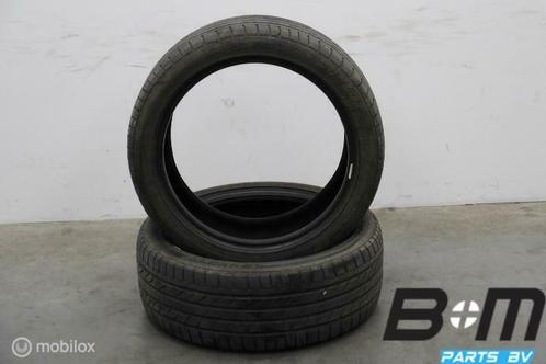 2 x 2154518 89W Dunlop SP Sportmaxx TT met 5mm 215 45 18, Auto-onderdelen, Banden en Velgen, Band(en), Gebruikt
