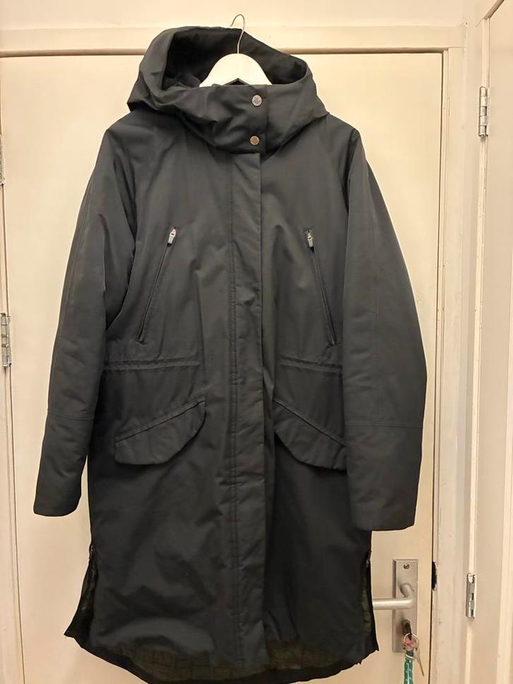 Elvine Winterjas Dames Maat L - Super Warm!, Kleding | Dames, Jassen | Winter, Zo goed als nieuw, Maat 42/44 (L), Zwart, Ophalen of Verzenden