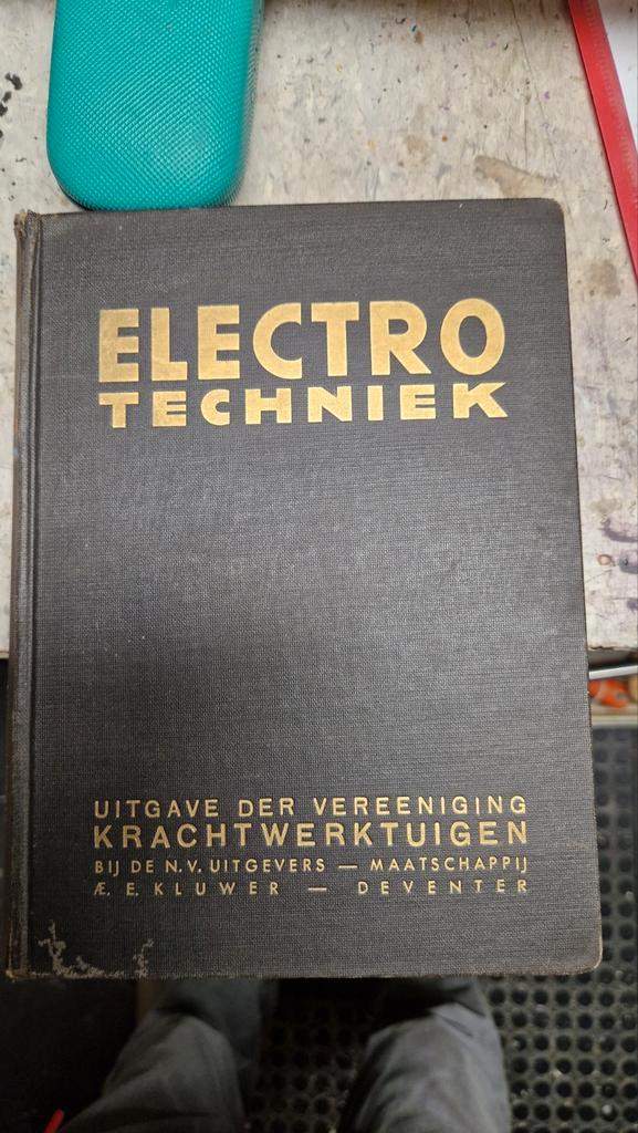 Electrotechniek Boek, 1940, Boeken, Techniek, Ophalen of Verzenden