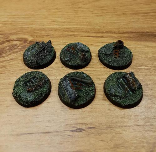 Wargaming Bases voor miniaturen thema Industrieel Ruine, Hobby en Vrije tijd, Wargaming, Nieuw, Overige soorten, Toebehoren, Verzenden