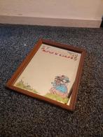 Vintage Lovely spiegel lijstje 32,5 x 25cm, Ophalen of Verzenden, Rechthoekig, Minder dan 50 cm, Minder dan 100 cm