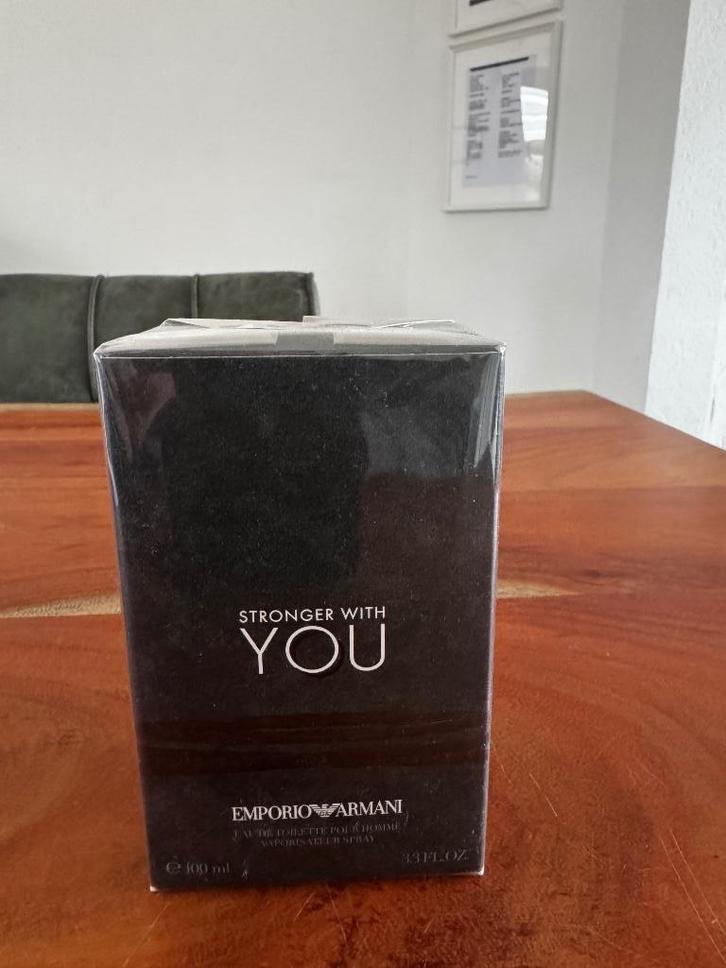 Armani Stronger With You Eau de Toilette 100 ml, Sieraden, Tassen en Uiterlijk, Uiterlijk | Parfum, Nieuw, Ophalen of Verzenden
