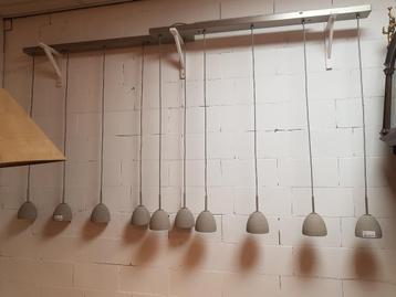 Plafondlampen industriële stijl 2 stuks beschikbaar voor biedingen